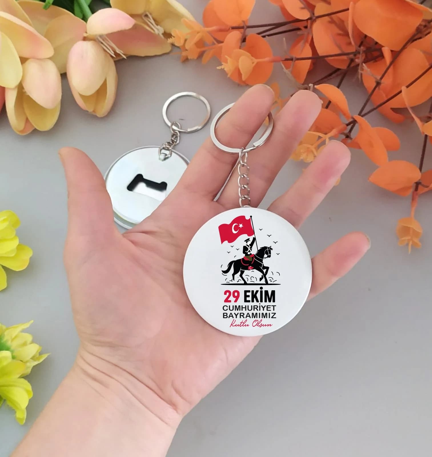 29 Ekim Cumhuriyet Tema Açacak Anahtarlık