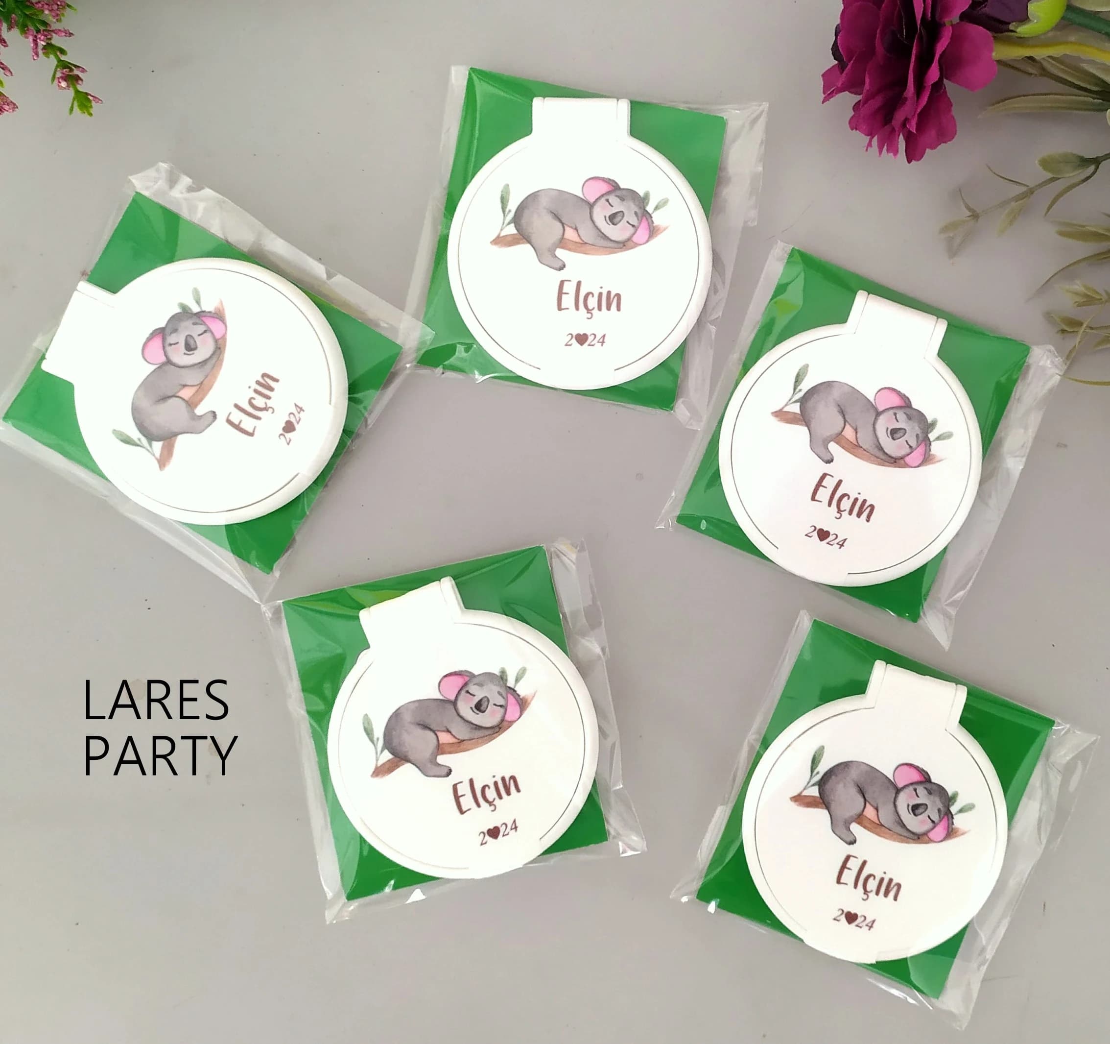 Koala Tema Cep Aynası