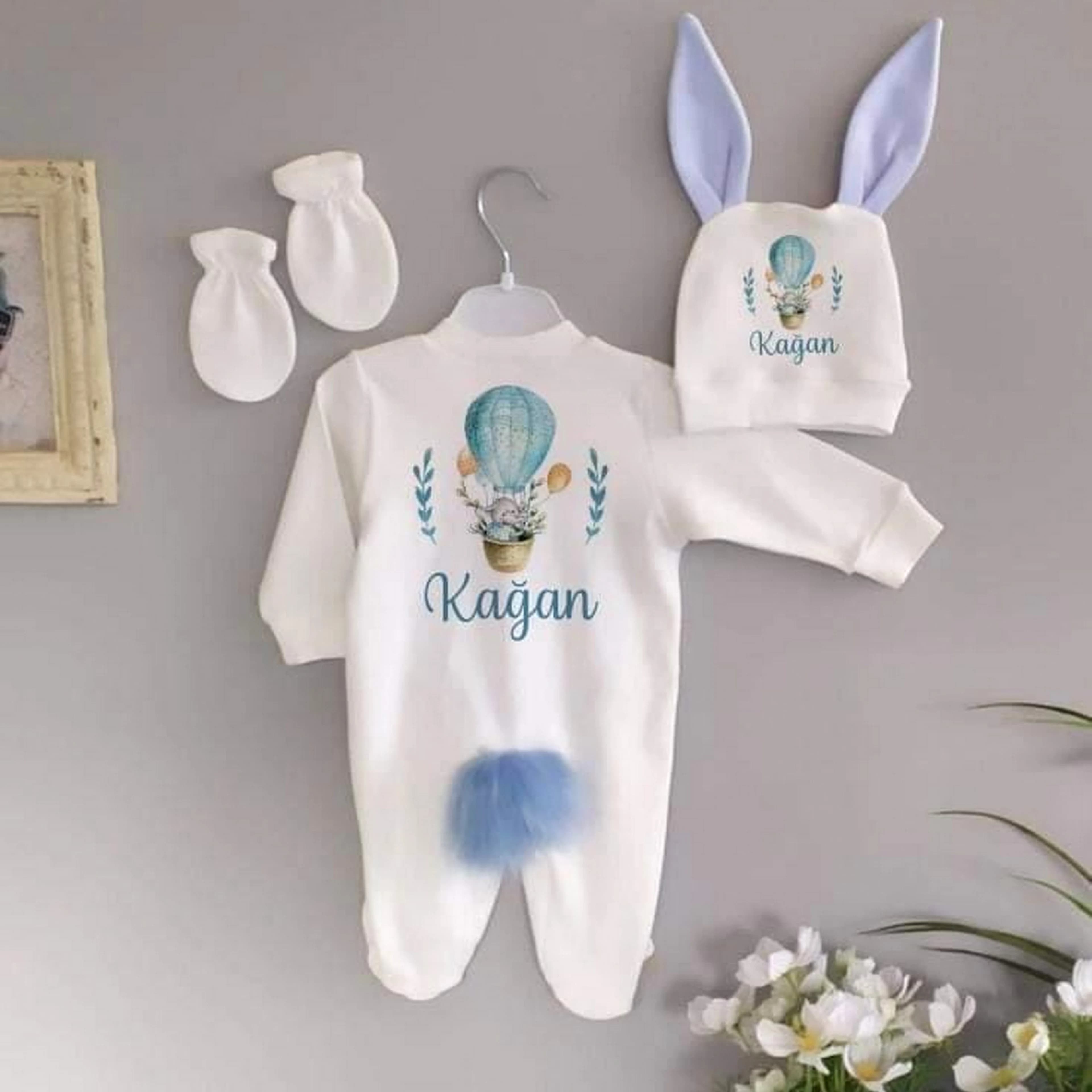 Fil Tema 3'lü Tavşan Set