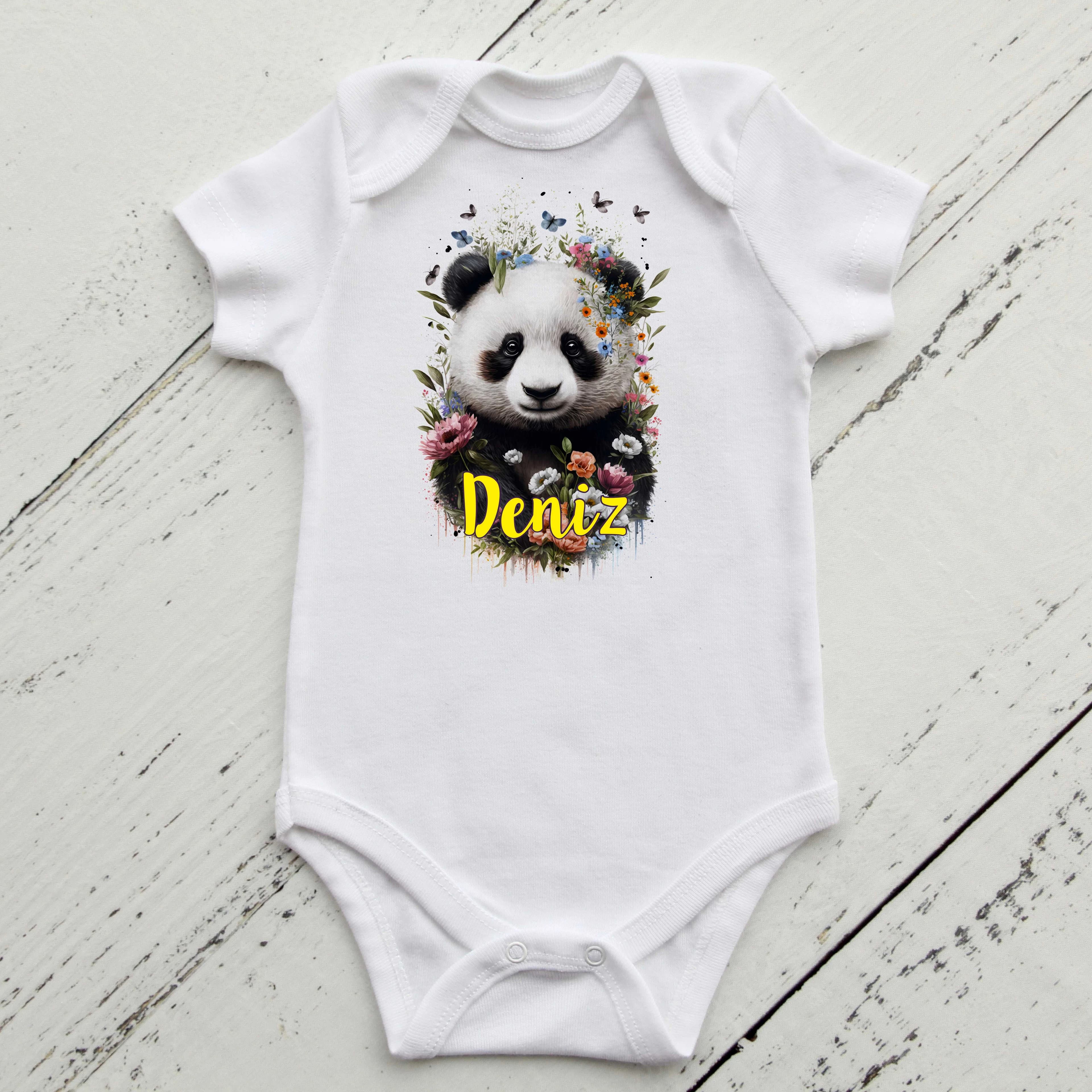 Panda Tema Bebek Zıbın 0-3 Ay