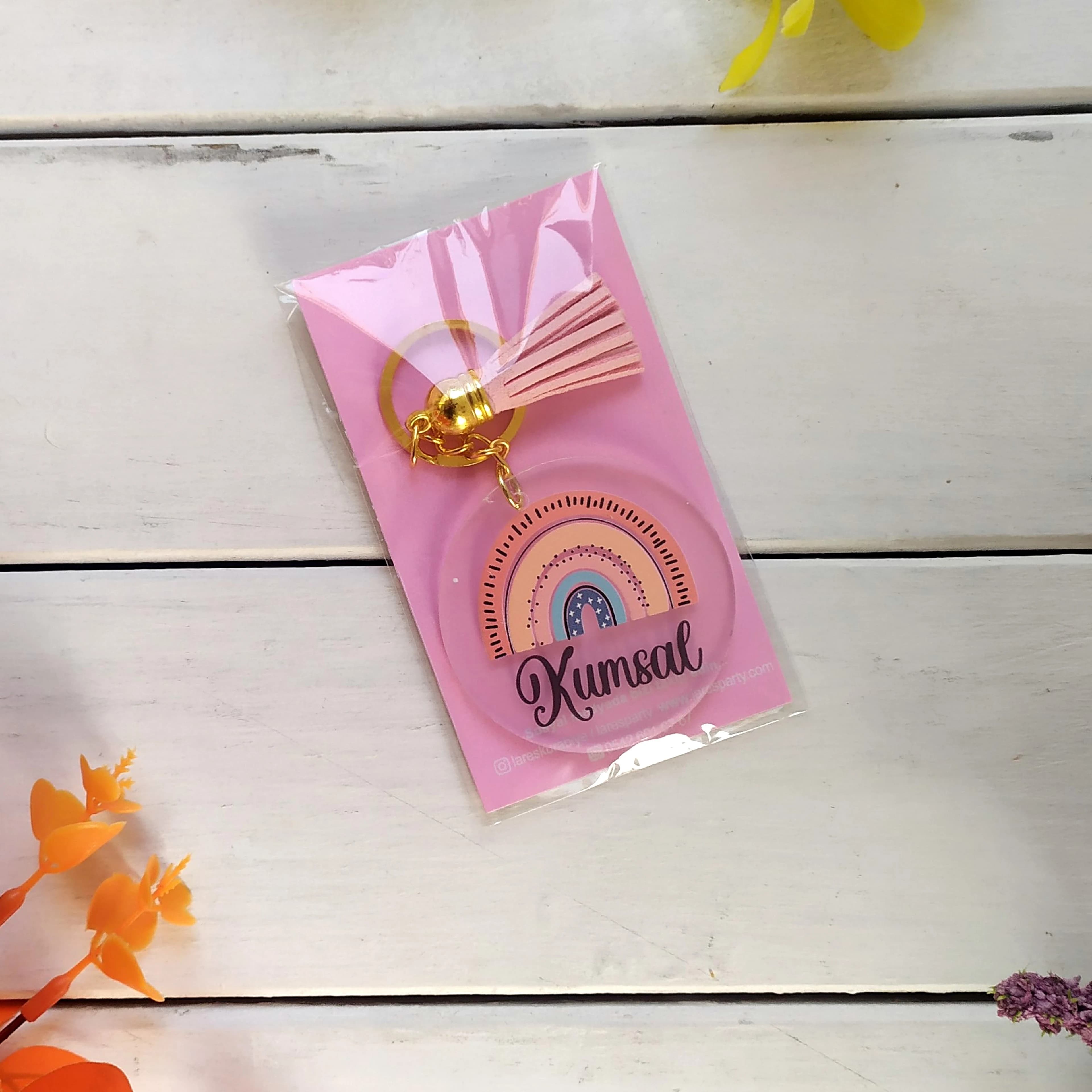 Gökkuşağı Konsept Pleksi Anahtarlık