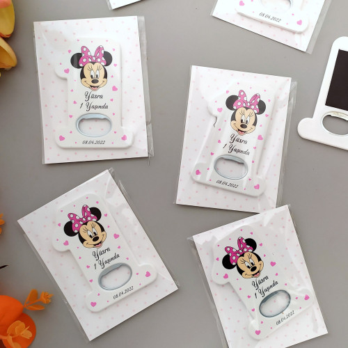 Minnie Tema 1 Yaş Açacak Magnet