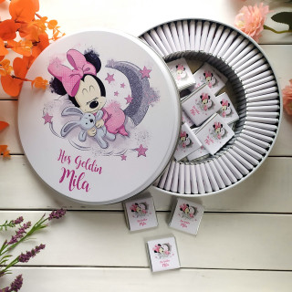 Minnie Tema Hediyesi Bebek Çikolatası