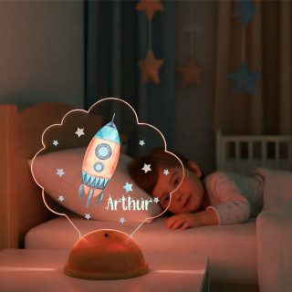 Uzay  Tema Gece Lambası