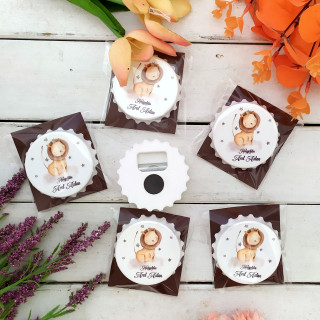 Aslan Tema Yuvarlak Açacak Magnet