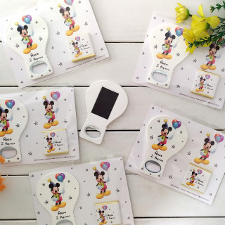 Mickey Tema İkili Set Açacak Magnet ve Çikolata