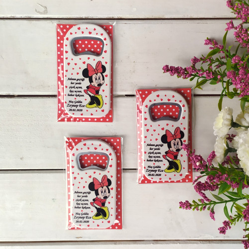 Minnie Temalı Açacak Magnet