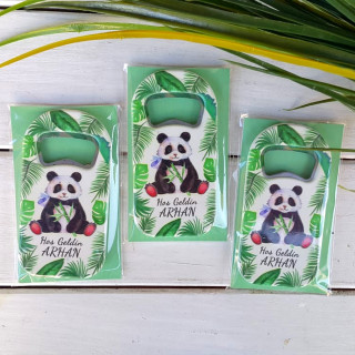 Panda Temalı Açacak Magnet