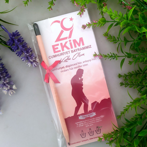 29 Ekim Temalı Tohumlu Kalem