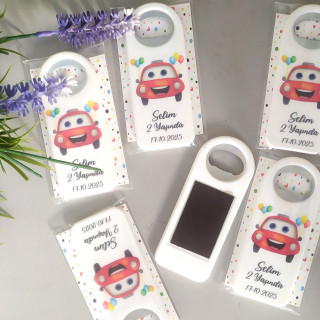 Araba Tema Uzun Açacak Magnet