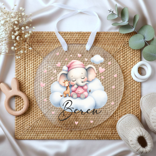 Fil Tema Pleksi Kapı Süsü