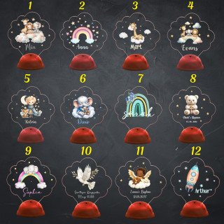 Safari Tema Gece Lambası