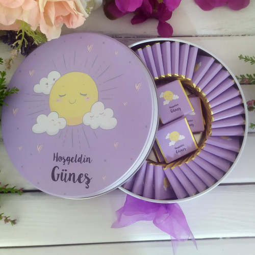 Güneş Tema Bebek Çikolatası