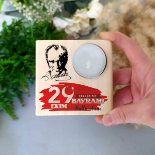 Cumhuriyet Bayramı  Tema Kare Mumluk