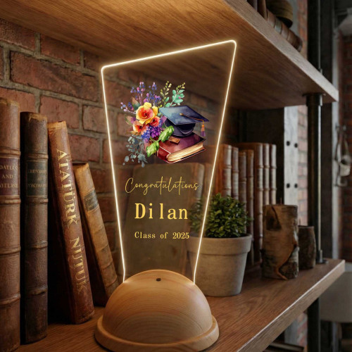 Mezuniyet Tema Gece Lambası